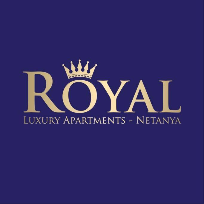 Royal Beach Front Apartments Netanya Exterior foto